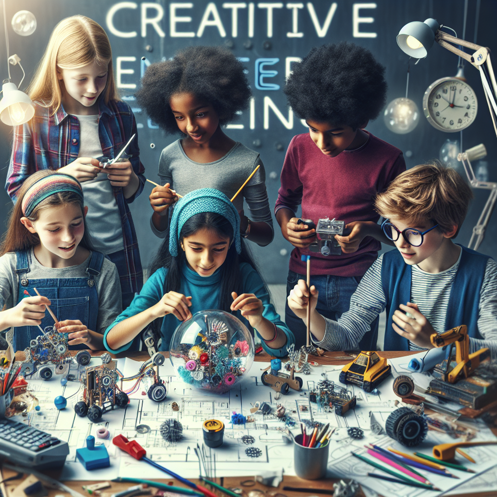 مهندسی خلاقیت و نقش آن در بهبود مهارتهای لازم برای کودکان و نوجوانان