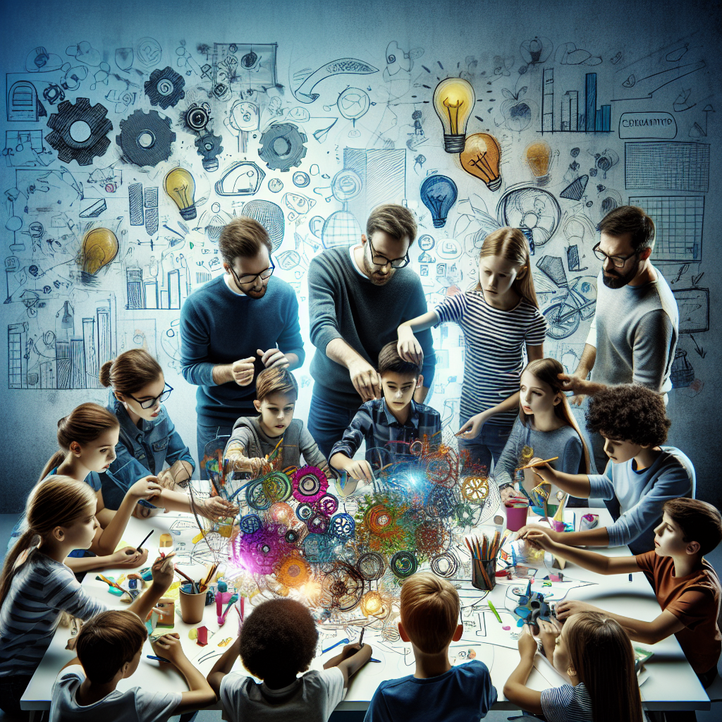 مهندسی خلاقیت و نقش آن در فعالیت های گروهی و تیمی کودکان و نوجوانان