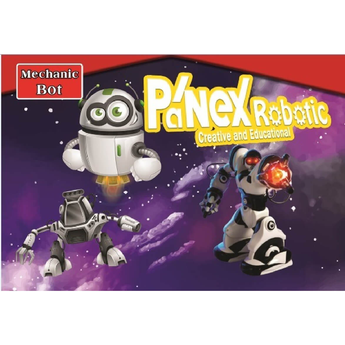 رباتیک - بسته ربات مکانیک بات 1 (به همراه برد تغذیه) پانکس