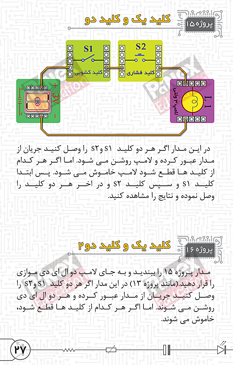 مهندسی خلاقیت - بسته خلاقیت الکترونیک 1و2