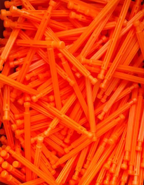 سازه خلاق میله نارنجی یا میله استخوانی نارنجی مهندسی خلاقیت